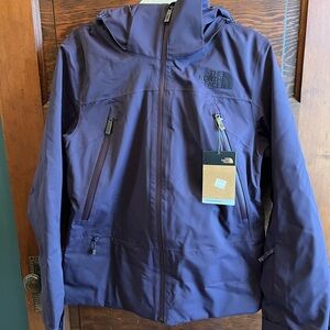 The North Face - BRAND NEW! Dark Eggplant Purple Lenado Jacket Weather-Resistant